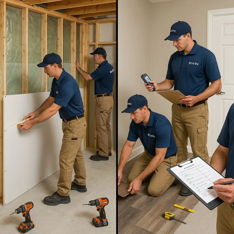Repairs and Reconstruction process in Melrose, NY
